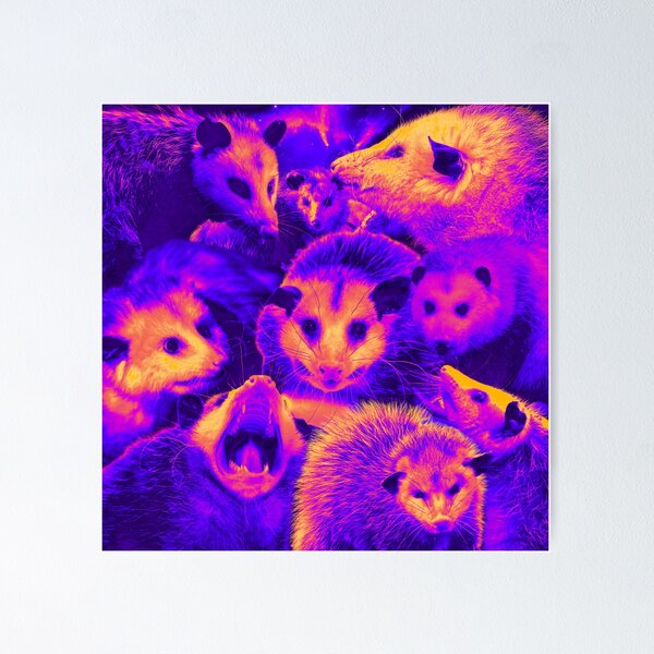 Artikel-Vorschau von Werden Sie zu unregierbaren lila Opossums, designt und verkauft von YOWABUNGA DESIGNS .