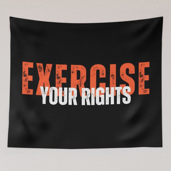 Item preview, Exercise Your Rights. designed and sold by DLRand.