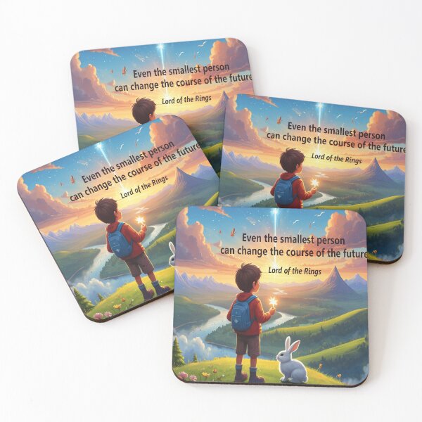 Item preview, Inspirational Children's Quote - "Even the Smallest Person Can Change the Future" designed and sold by EdicionesJML.
