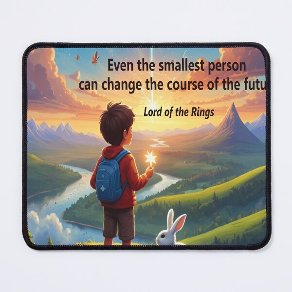 Item preview, Inspirational Children's Quote - "Even the Smallest Person Can Change the Future" designed and sold by EdicionesJML.