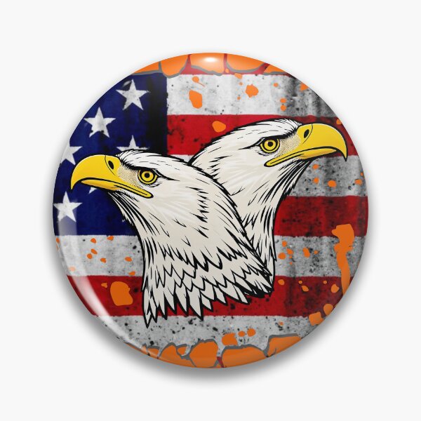 Item preview, AMERICAN EAGLES (#FF6600) designed and sold by Marlon Oseguera.