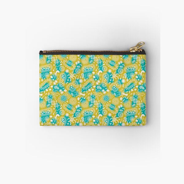 Item preview, Microbes Ditsy yellow designed and sold by HeleenvThillart.