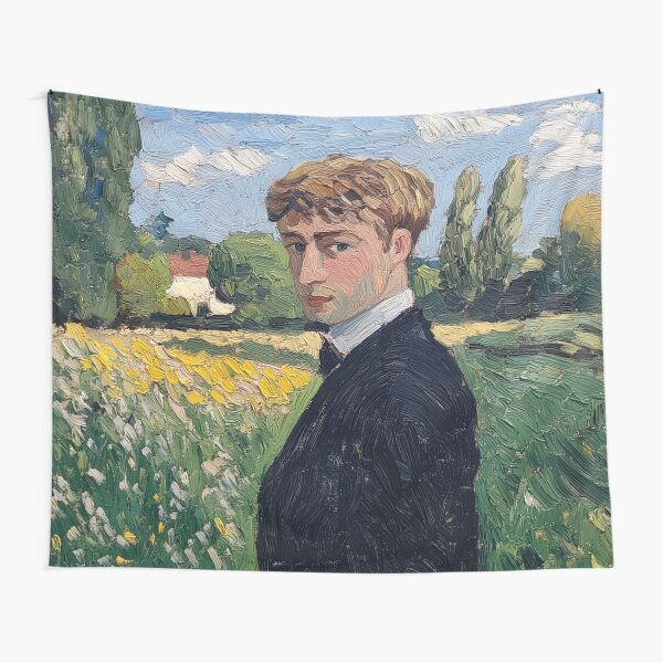 Aperçu de l'œuvre Edward Jenner | Style de peinture postimpressionniste créée et vendue par ComicsFactory.