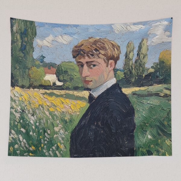 Item preview, Edward Jenner | Post-impressionist painting style designed and sold by ComicsFactory.