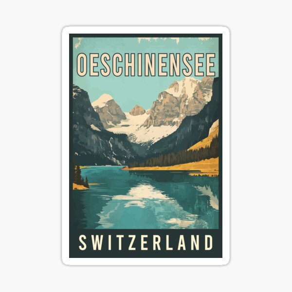 Vista previa del artículo con la obra «Explora la joya alpina escondida Oeschinensee en Suiza - Arte de viaje», diseñado y vendido por turtlestart.