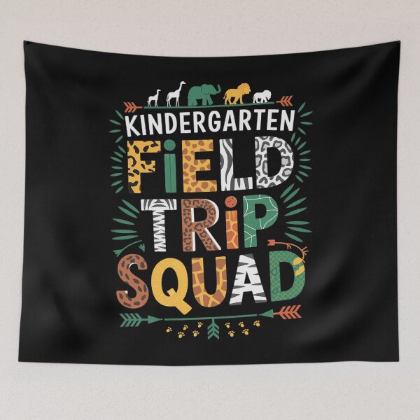 Item preview, Kindergarten Zoo Field Trip Squad Matching Teacher Students designed and sold by aidenpier.