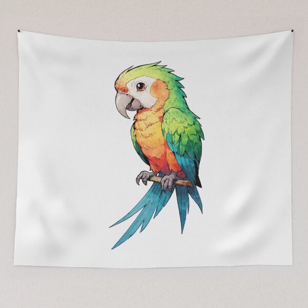Item preview, Parrot designed and sold by ArtCraftLab.