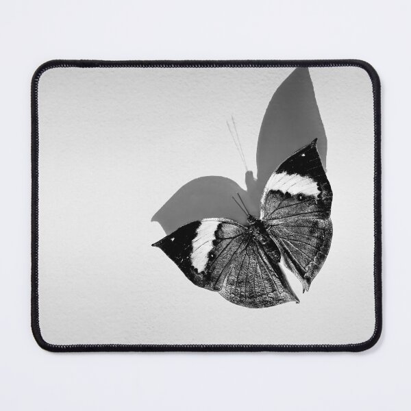 Item preview, Indian Leafwing Butterfly In Black and White designed and sold by Kay Brewer.