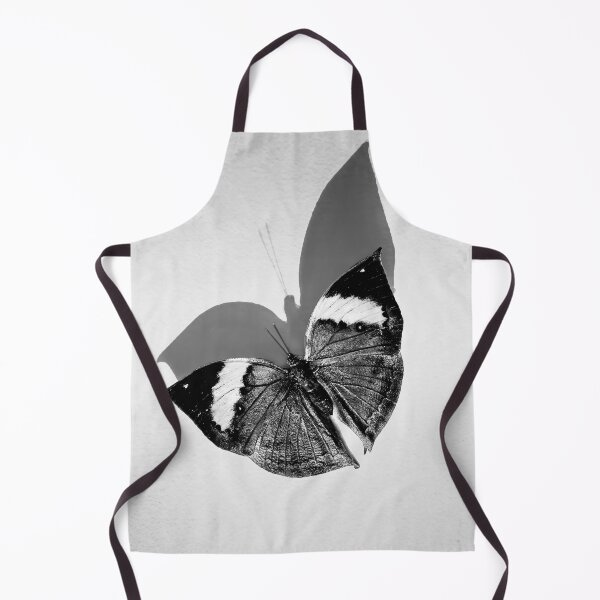 Item preview, Indian Leafwing Butterfly In Black and White designed and sold by Kay Brewer.