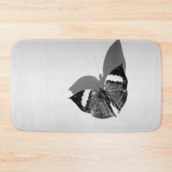 Item preview, Indian Leafwing Butterfly In Black and White designed and sold by Kay Brewer.