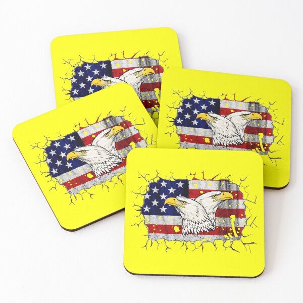 Item preview, AMERICAN EAGLES (#FFFF00) designed and sold by Marlon Oseguera.