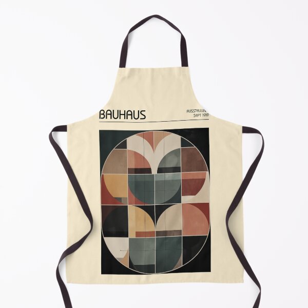 Item preview, Bauhaus Circle Grid – Earthy Modern Abstract designed and sold by MidCenturyStore.