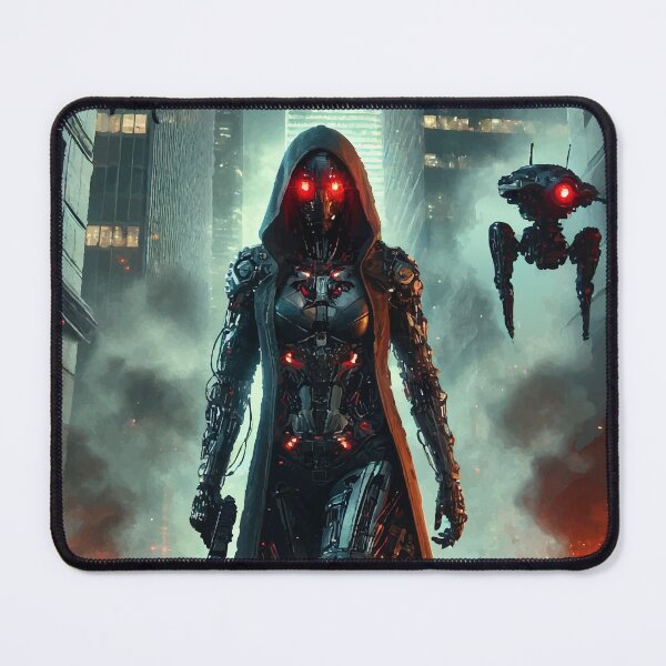 Item preview, Rise of the Cyber Assassin: A City in Ruins designed and sold by AbstractAnom.