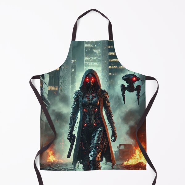 Item preview, Rise of the Cyber Assassin: A City in Ruins designed and sold by AbstractAnom.