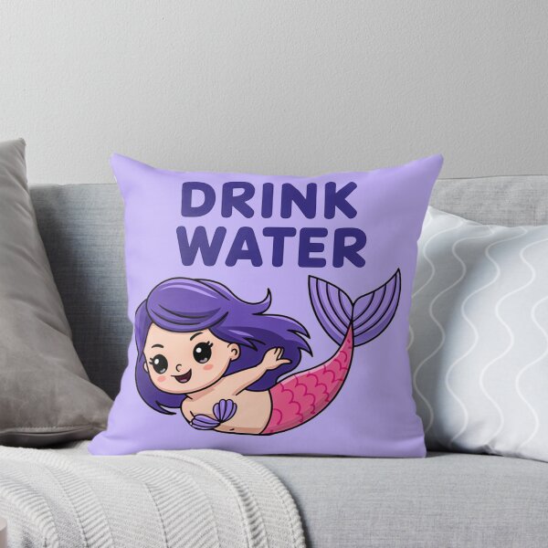 Item preview, Sirena hidratada – Bebe agua designed and sold by Artyx_Design.