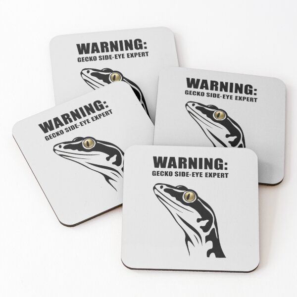 Item preview, Warning: Gecko Side-Eye Expert designed and sold by FrameFlow.