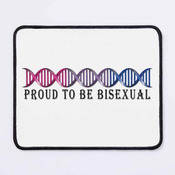 Item preview, Bisexual Pride Flag Colored DNA Strand designed and sold by LiveLoudGraphic.
