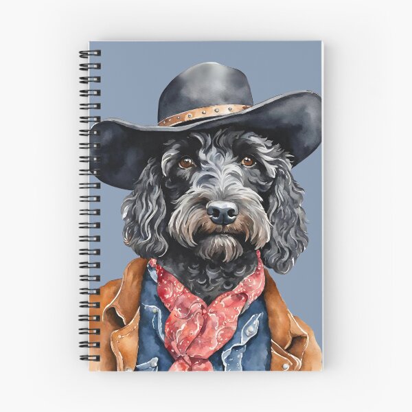 Item preview, Howdy Dood,  Funny Cowboy Doodle Dog Illustration  designed and sold by Happy Dog Doodles.