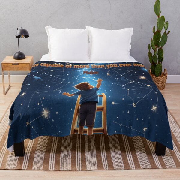 Item preview, Inspirational Quote from Mulan - "You are capable of more than you ever imagined" designed and sold by EdicionesJML.