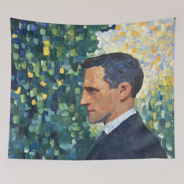 Item preview, Edwin Hubble | Post-impressionist painting style designed and sold by ComicsFactory.