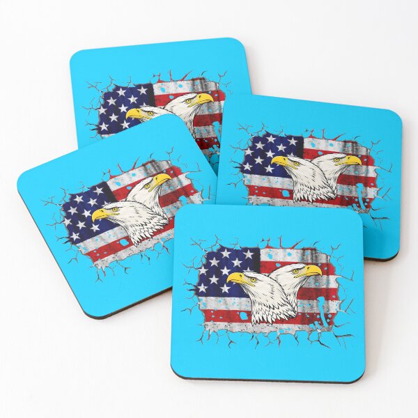 Item preview, AMERICAN EAGLES (#00CCFF) designed and sold by Marlon Oseguera.