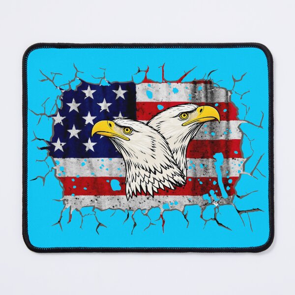 Item preview, AMERICAN EAGLES (#00CCFF) designed and sold by Marlon Oseguera.