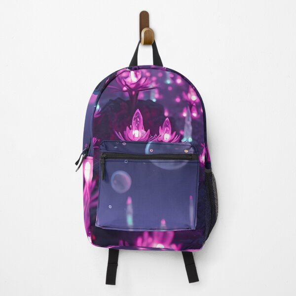 Item preview, Astronaut Exploring a Neon Crystal Planet – Futuristic Sci-Fi Artwork designed and sold by FusionCipher.