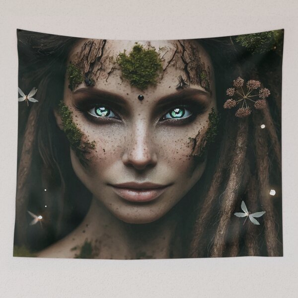 Item preview, The Spirit of the Forest: Embodiment of the Divine Feminine designed and sold by AbstractAnom.