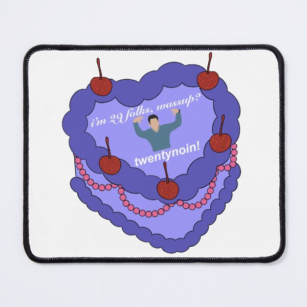 Item preview, 29 birthday cake - schmidt designed and sold by Noodly Doodles.