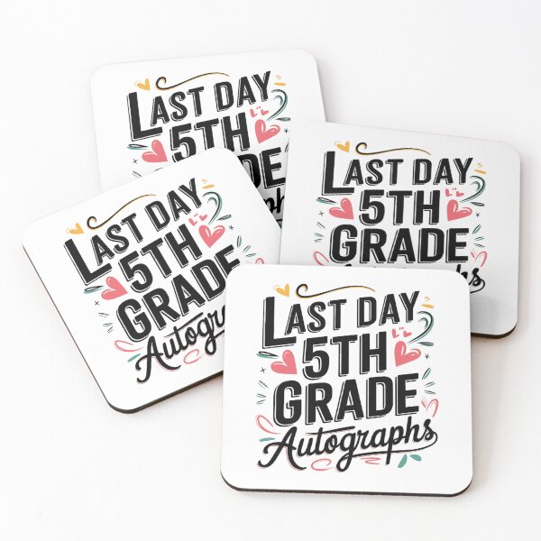 Item preview, Last Day of Autograph 5th Grade designed and sold by tearbytea.