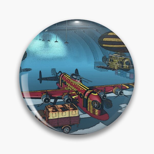 Item preview, Steampunk Aeroplane designed and sold by Solitaire Parke.