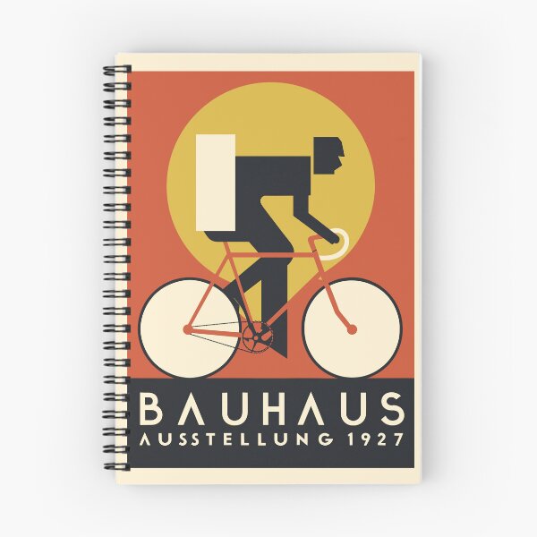 Item preview, Bauhaus Cyclist – Mid Century Bicycle Art designed and sold by MidCenturyStore.