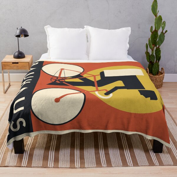 Item preview, Bauhaus Cyclist – Mid Century Bicycle Art designed and sold by MidCenturyStore.