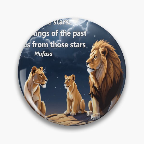 Aperçu de l'œuvre Comptine de Mufasa - « Regardez les étoiles, les grands rois du passé nous observent. »  créée et vendue par EdicionesJML.