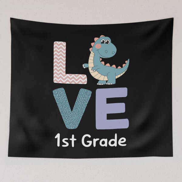 Item preview, Love 1st Grade Dinosaur First Grade Teacher Back To School designed and sold by tearbytea.