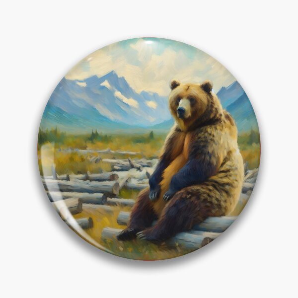 Artikelvorschau, Grizzly-Kunst Nr. 61 | Grizzly-Liebhaber entworfen und verkauft von ksgraphics222.