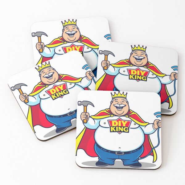 Item preview, DIY king, fathers day designed and sold by Inkoverse32.