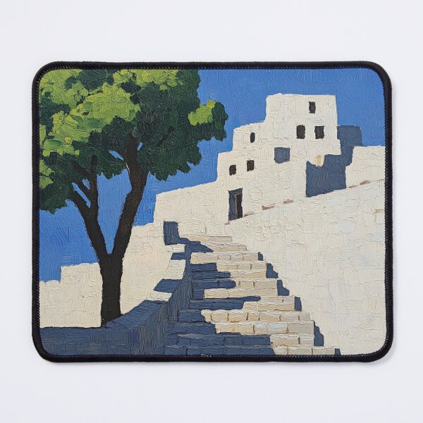 Item preview, El Castillo | Post-impressionist painting style designed and sold by ComicsFactory.