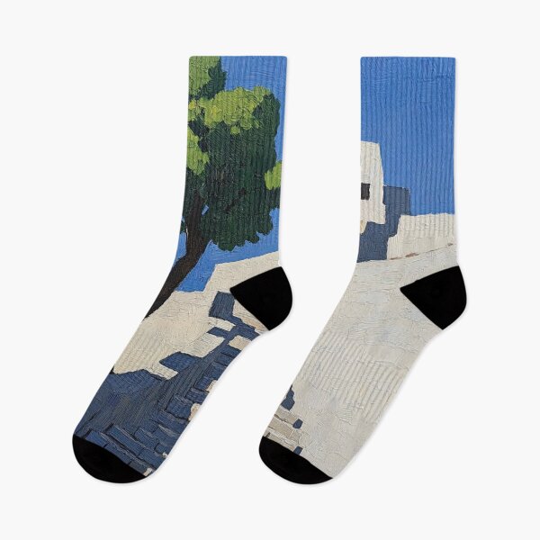 Item preview, El Castillo | Post-impressionist painting style designed and sold by ComicsFactory.