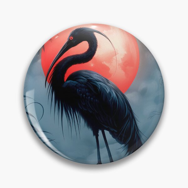 Item preview, Gothic Dark Heron  designed and sold by Gypsykiss.