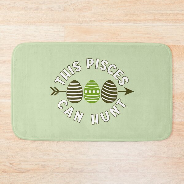 Item preview, This Pisces can hunt - green Easter greetings for astrology lovers designed and sold by mariya-ivanova.
