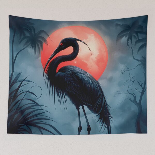 Item preview, Gothic Dark Heron  designed and sold by Gypsykiss.