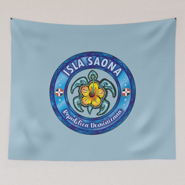 Item preview, Isla Saona sea turtle hibiscus designed and sold by studioss76.