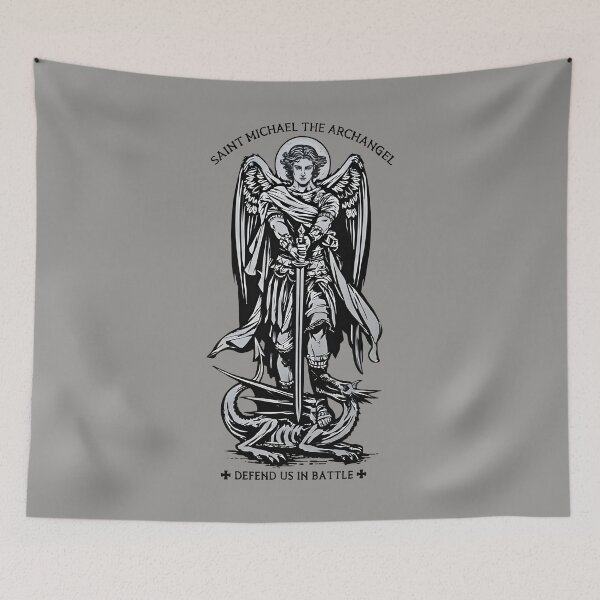 Item preview, Saint Michael the Archangel Tee designed and sold by BancaJone.