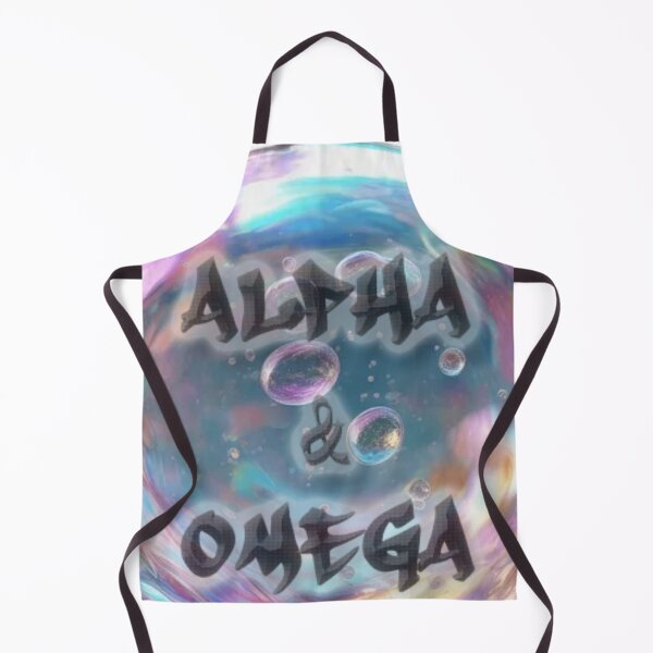 Item preview, Alpha & Omega - Iridescent Bubble 3D Design designed and sold by In Him™ | Rene Tesner.