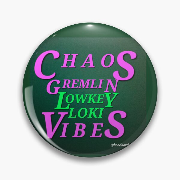 Item preview, Chaos Gremlin Lowkey loki Vibes  designed and sold by DancingCreek.