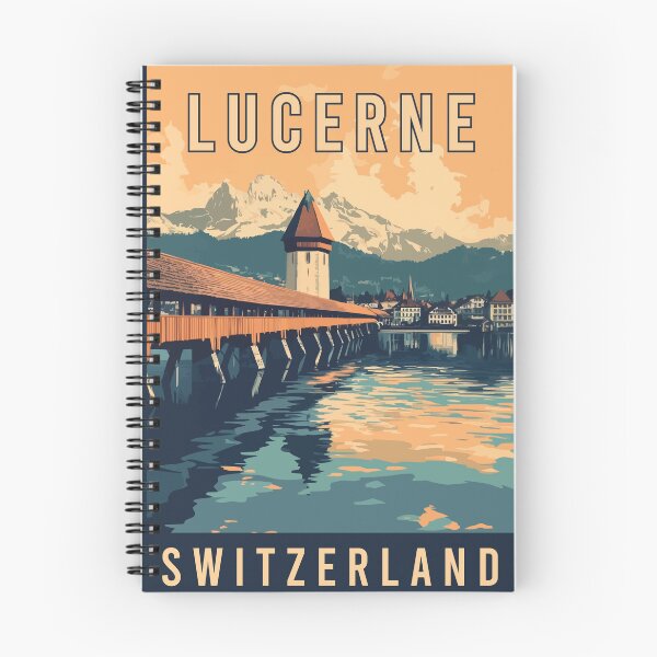 Item preview, Explore Breathtaking Swiss Alps and Lucerne in Switzerland - Travel Art designed and sold by turtlestart.