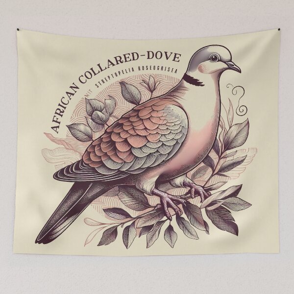 Item preview, African Collared-Dove 3 designed and sold by theAVIARY7.