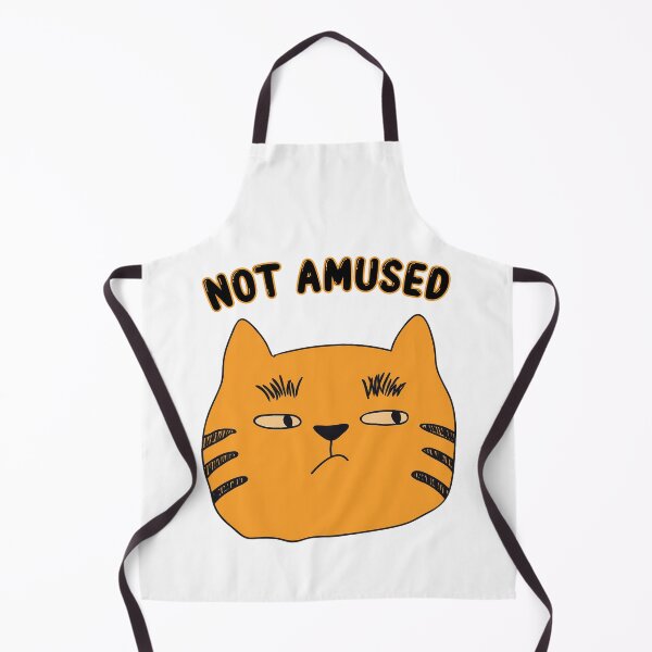 Item preview, Not amused cat designed and sold by GrimdarkStore.