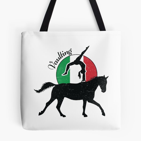 Item preview, Vintage Horse Vaulting Sport Italian Flag designed and sold by dass-art.